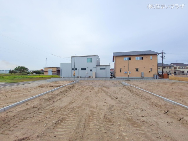 愛知県江南市安良町郷中の新築戸建て更地・土地写真 2025年9月23日撮影