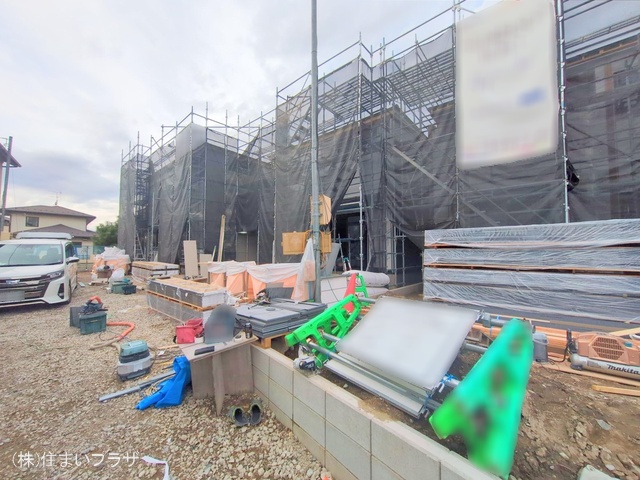 愛知県江南市安良町郷中の新築戸建てシート写真 2025年11月3日撮影