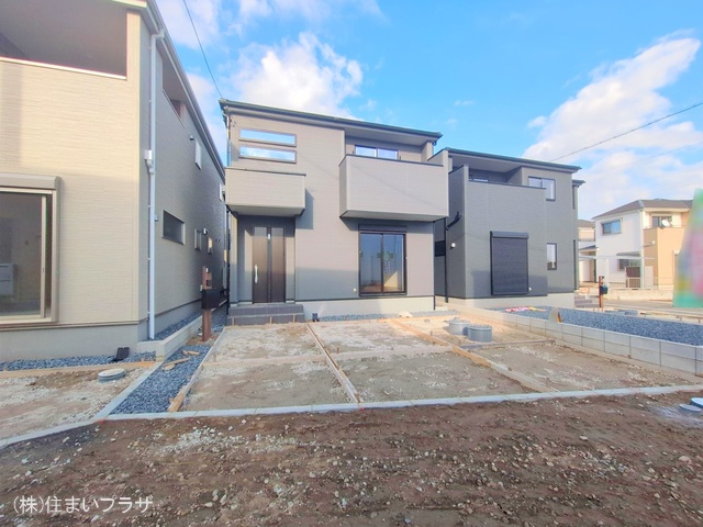 愛知県江南市安良町郷中の新築戸建て外構写真 2025年12月18日撮影