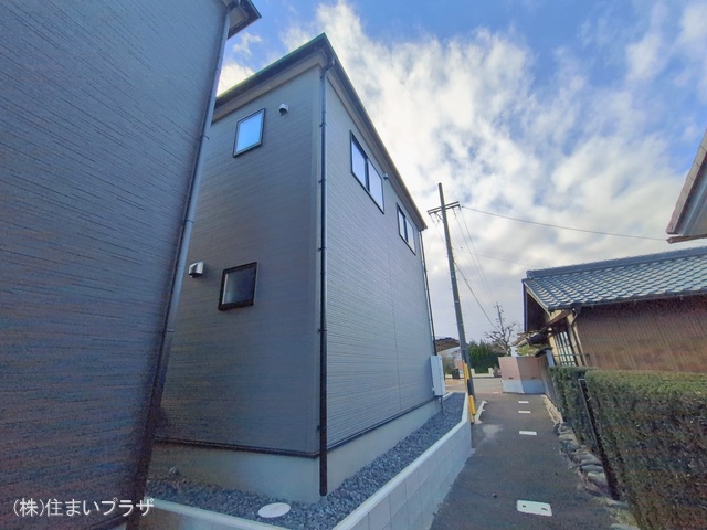 愛知県江南市安良町郷中の新築戸建て完成写真 2026年1月21日撮影