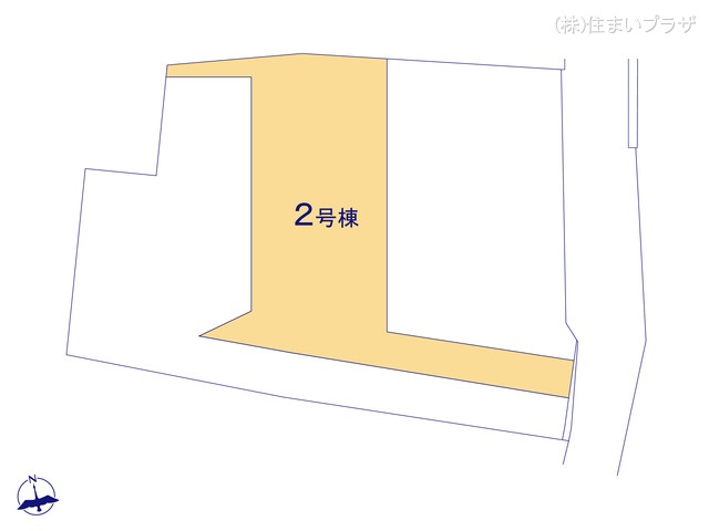 愛知県江南市安良町郷中の新築戸建て全体区画図 ※図面と異なる場合は現況を優先
