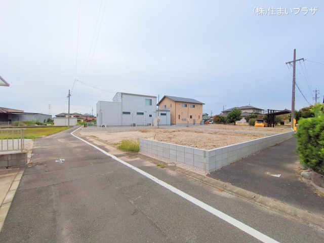 愛知県江南市安良町郷中の新築戸建て更地・土地写真 2025年9月23日撮影