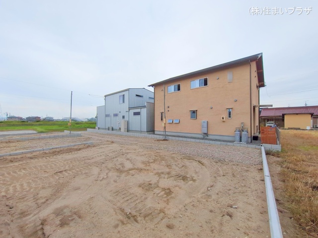 愛知県江南市安良町郷中の新築戸建て更地・土地写真 2025年9月23日撮影