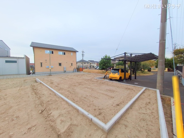 愛知県江南市安良町郷中の新築戸建て更地・土地写真 2025年9月23日撮影