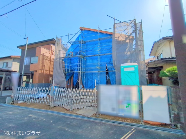 愛知県犬山市字中唐曽の新築戸建て上棟写真 2025年11月6日撮影