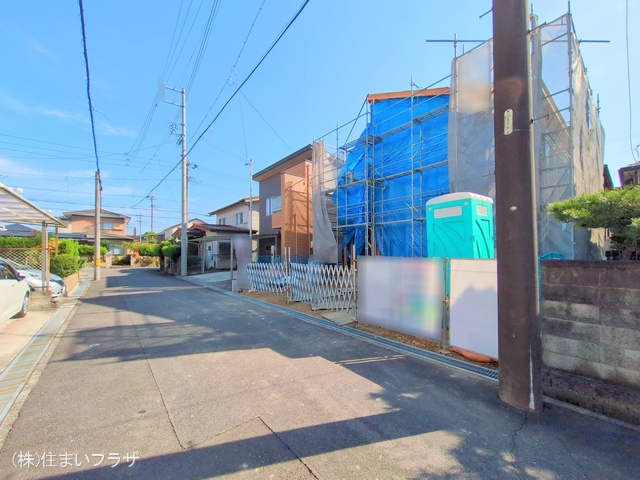 愛知県犬山市字中唐曽の新築戸建て上棟写真 2025年11月6日撮影