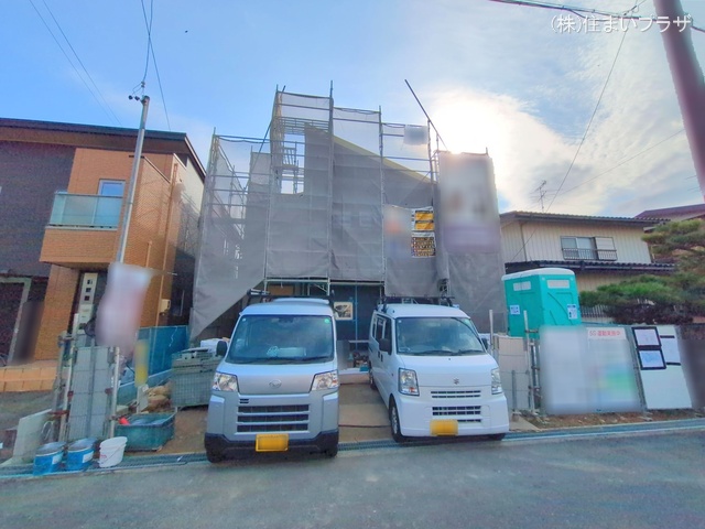 愛知県犬山市字中唐曽の新築戸建てシート写真 2025年12月2日撮影