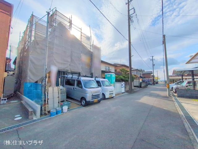 愛知県犬山市字中唐曽の新築戸建てシート写真 2025年12月2日撮影