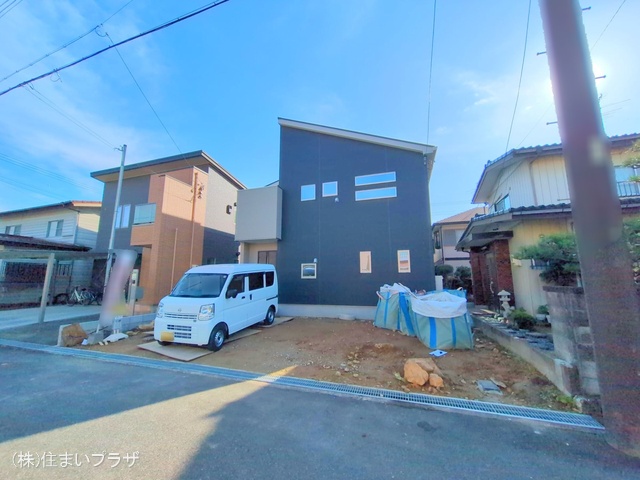 愛知県犬山市字中唐曽の新築戸建て外構写真 2025年12月22日撮影