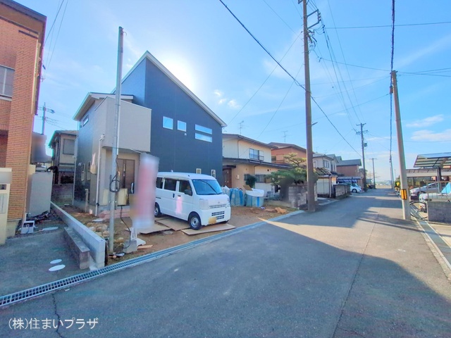 愛知県犬山市字中唐曽の新築戸建て外構写真 2025年12月22日撮影
