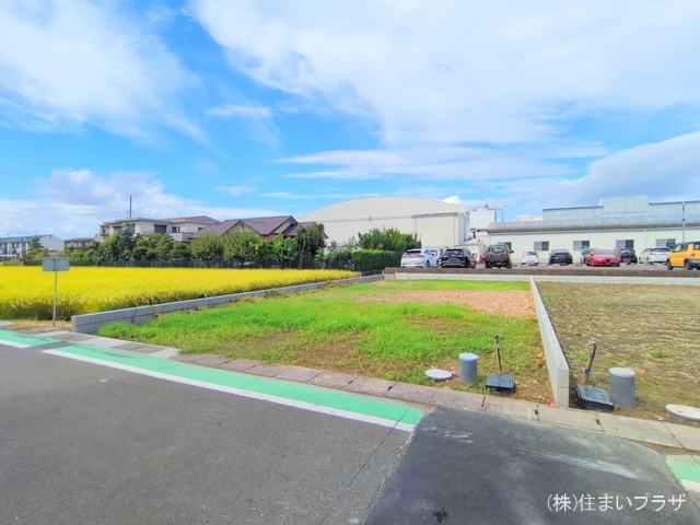 愛知県一宮市三条字山の新築戸建て更地・土地写真 2025年9月28日撮影