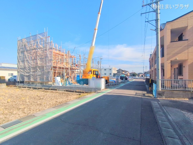 愛知県一宮市三条字山の新築戸建て上棟写真 2025年12月1日撮影