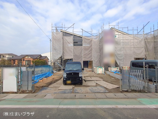 愛知県一宮市三条字山の新築戸建てシート写真 2026年1月4日撮影