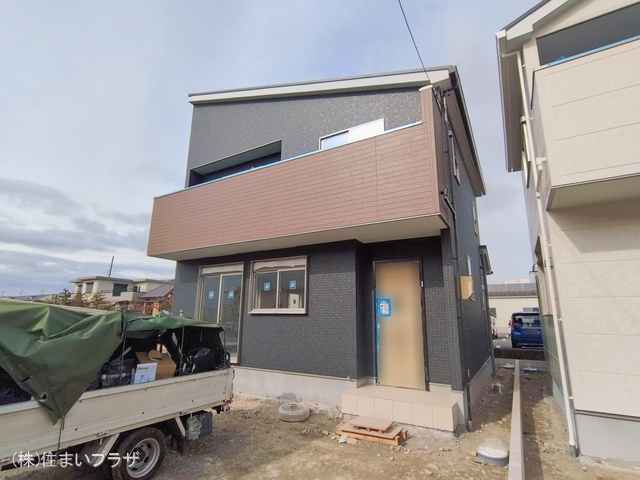 愛知県一宮市三条字山の新築戸建て外構写真 2026年1月25日撮影