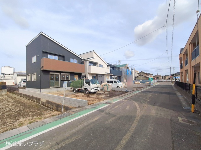愛知県一宮市三条字山の新築戸建て外構写真 2026年1月25日撮影