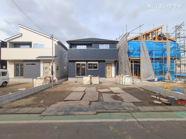 愛知県一宮市三条字山の新築戸建て外構写真 2026年1月25日撮影