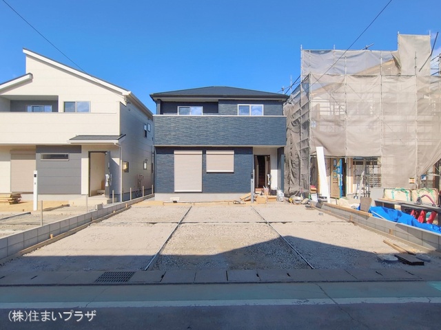 愛知県一宮市三条字山の新築戸建て外構写真 2026年2月17日撮影