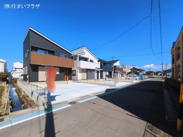 愛知県一宮市三条字山の新築戸建て完成写真 2026年3月9日撮影