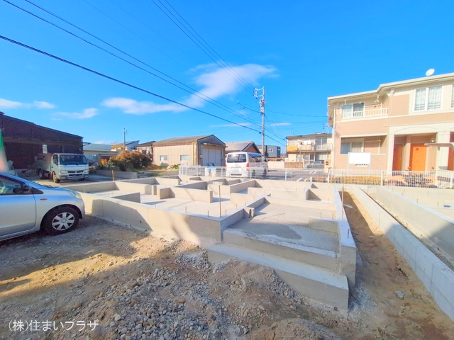愛知県一宮市今伊勢町 馬寄字上畑田の新築戸建て基礎写真 2025年12月9日撮影