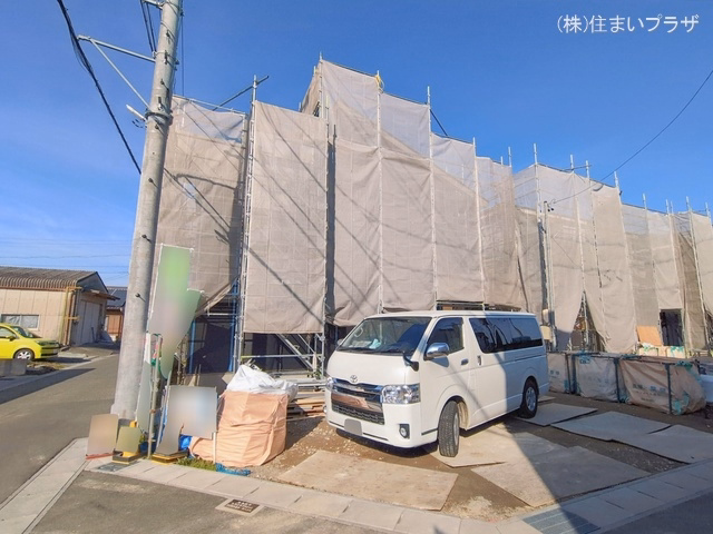 愛知県一宮市今伊勢町 馬寄字上畑田の新築戸建てシート写真 2026年2月3日撮影
