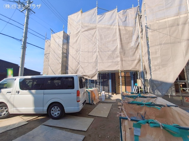 愛知県一宮市今伊勢町 馬寄字上畑田の新築戸建てシート写真 2026年2月3日撮影