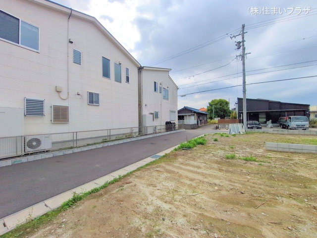 愛知県一宮市今伊勢町　馬寄字上畑田の新築戸建て更地・土地写真 2025年10月6日撮影