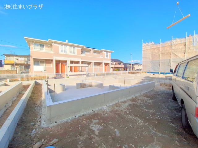 愛知県一宮市今伊勢町　馬寄字上畑田の新築戸建て基礎写真 2025年12月9日撮影