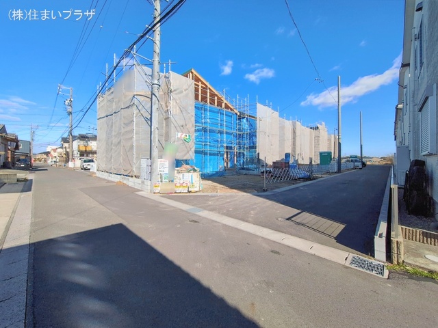 愛知県一宮市今伊勢町　馬寄字上畑田の新築戸建て上棟写真 2026年1月8日撮影