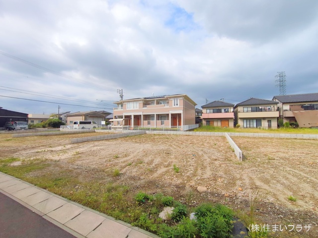 愛知県一宮市今伊勢町　馬寄字上畑田の新築戸建て更地・土地写真 2025年10月6日撮影