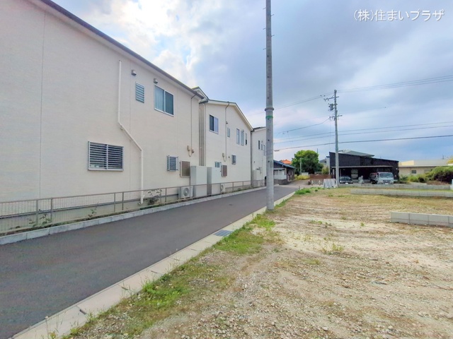 愛知県一宮市今伊勢町　馬寄字上畑田の新築戸建て更地・土地写真 2025年10月6日撮影