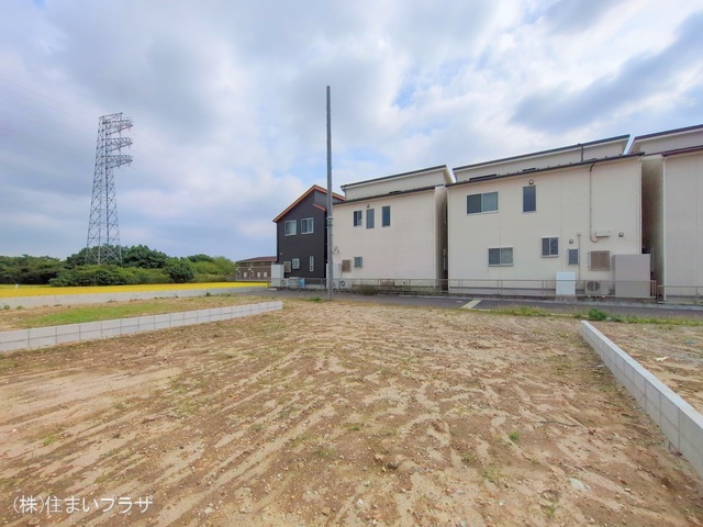愛知県一宮市今伊勢町　馬寄字上畑田の新築戸建て更地・土地写真 2025年10月6日撮影