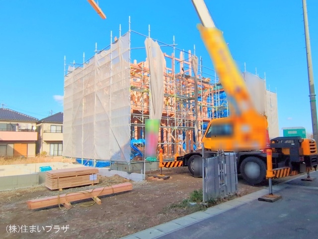 愛知県一宮市今伊勢町 馬寄字上畑田の新築戸建て上棟写真 2025年12月9日撮影