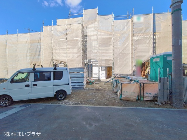 愛知県一宮市今伊勢町 馬寄字上畑田の新築戸建てシート写真 2026年1月8日撮影