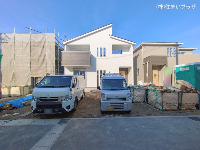 愛知県一宮市今伊勢町 馬寄字上畑田の新築戸建て外構写真 2026年2月3日撮影