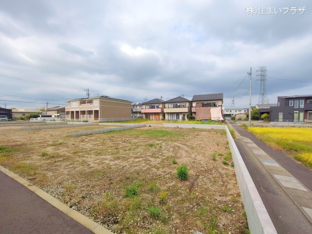 愛知県一宮市今伊勢町　馬寄字上畑田の新築戸建て更地・土地写真 2025年10月6日撮影