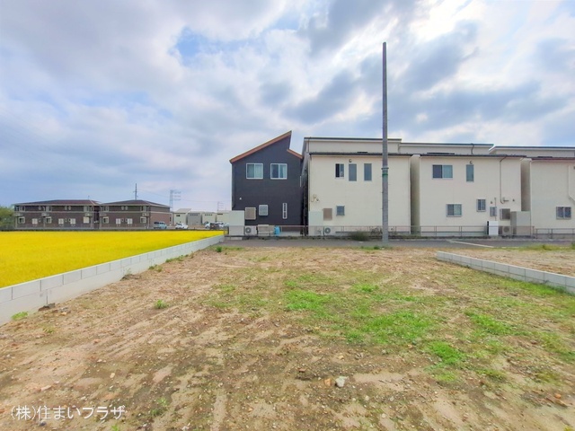 愛知県一宮市今伊勢町　馬寄字上畑田の新築戸建て更地・土地写真 2025年10月6日撮影