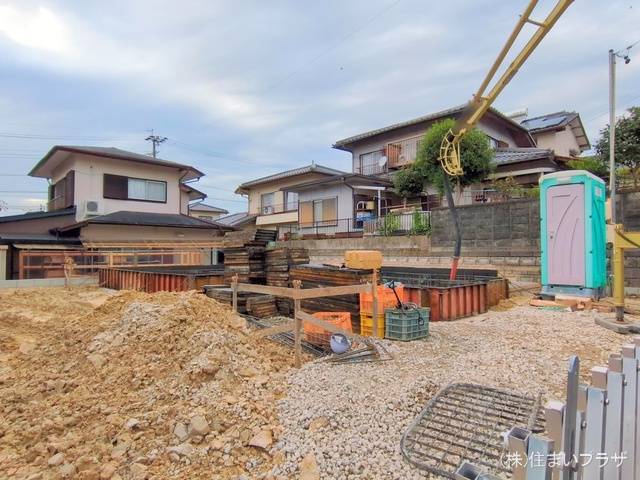 愛知県春日井市坂下町5丁目の新築戸建て基礎写真 2025年10月19日撮影
