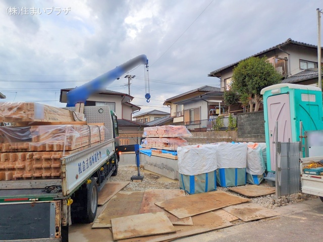 愛知県春日井市坂下町5丁目の新築戸建て基礎写真 2025年11月3日撮影