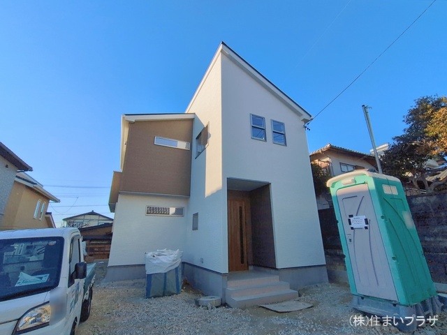愛知県春日井市坂下町5丁目の新築戸建て外構写真 2026年1月8日撮影