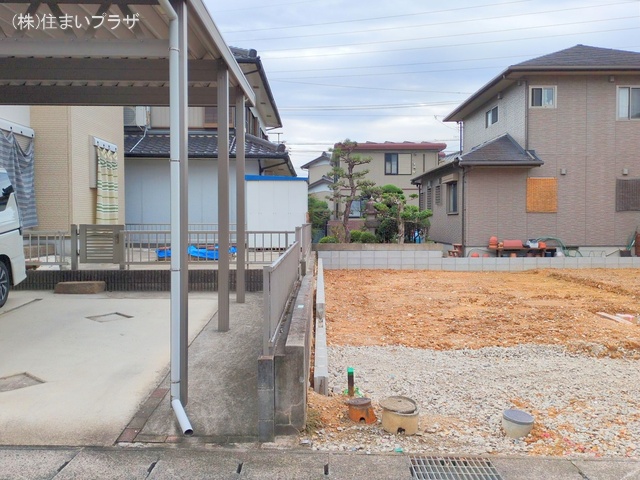 愛知県春日井市神屋町の新築戸建て更地・土地写真 2025年10月19日撮影