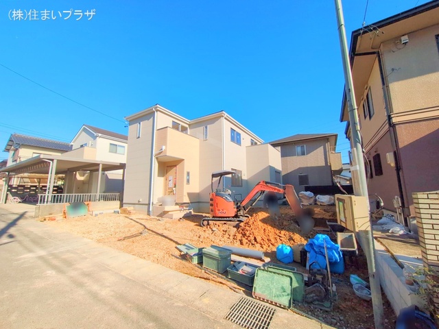 愛知県春日井市神屋町の新築戸建て外構写真 2025年12月15日撮影