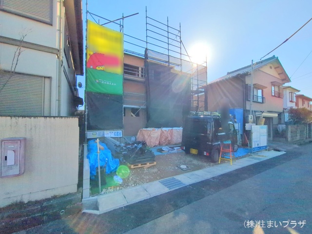 愛知県犬山市大字橋爪字一丁田の新築戸建て上棟写真 2025年10月22日撮影