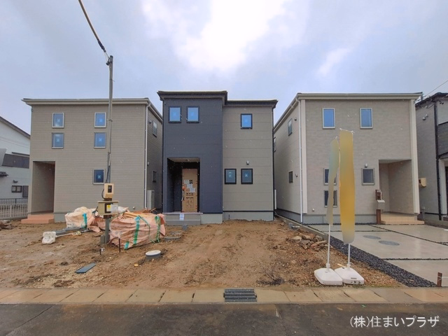 愛知県春日井市熊野町の新築戸建て外構写真 2026年3月30日撮影
