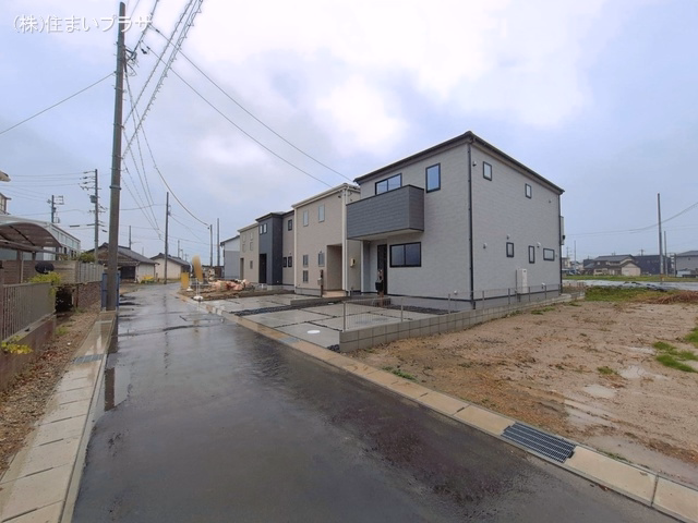 愛知県春日井市熊野町の新築戸建て外構写真 2026年3月30日撮影