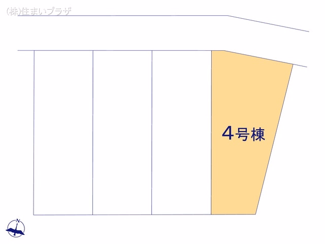 愛知県春日井市熊野町の新築戸建て全体区画図 ※図面と異なる場合は現況を優先