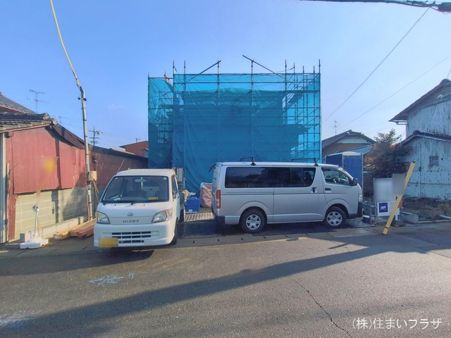愛知県一宮市起字西生出の新築戸建てシート写真 2026年1月15日撮影