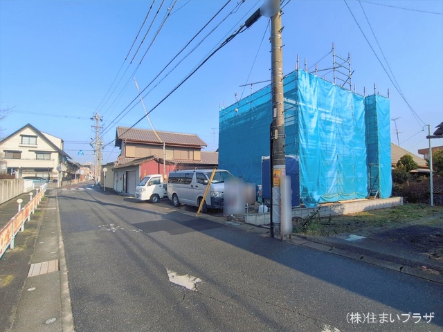 愛知県一宮市起字西生出の新築戸建てシート写真 2026年1月15日撮影