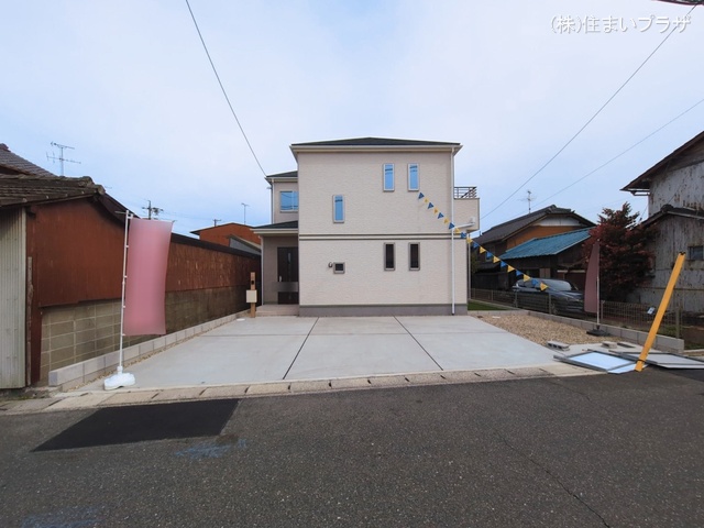 愛知県一宮市起字西生出の新築戸建て完成写真 2026年3月1日撮影