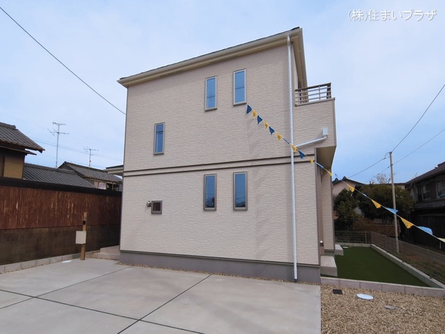 愛知県一宮市起字西生出の新築戸建て完成写真 2026年3月1日撮影