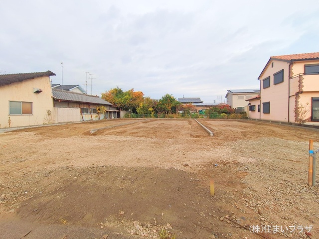 愛知県一宮市浅井町　大日比野字東屋敷の新築戸建て更地・土地写真 2025年11月24日撮影